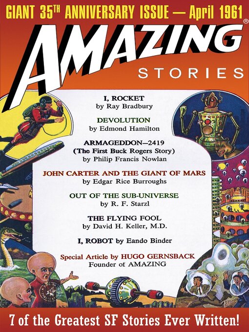 Title details for Amazing Stories Giant 35th Anniversary Issue—April 1961 by Steve Davidson (Ed.) - Available